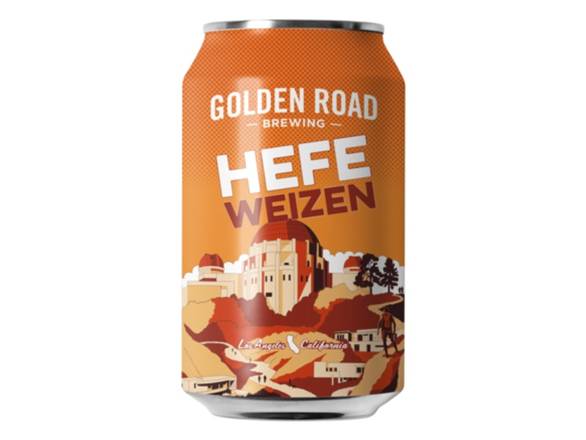 Order Golden Road Brewing Hefeweizen - 6x 12oz Cans food online from Booze & Brews Liquor store, Burbank on bringmethat.com