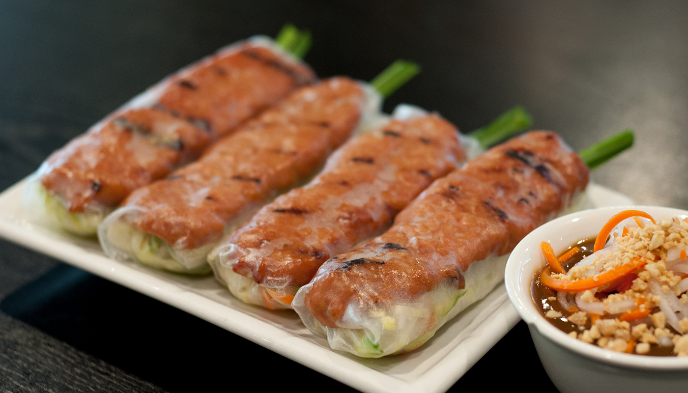 Order A3. Grilled Pork Paste Rolls food online from Pho Rex store, Norco on bringmethat.com