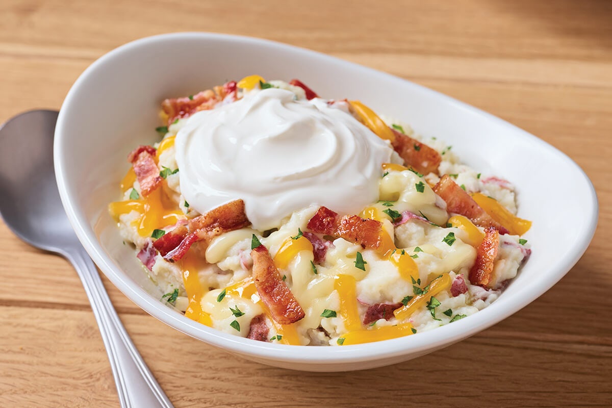 Order Side Loaded Mashed Potatoes ¥ food online from Applebee store, Albuquerque on bringmethat.com