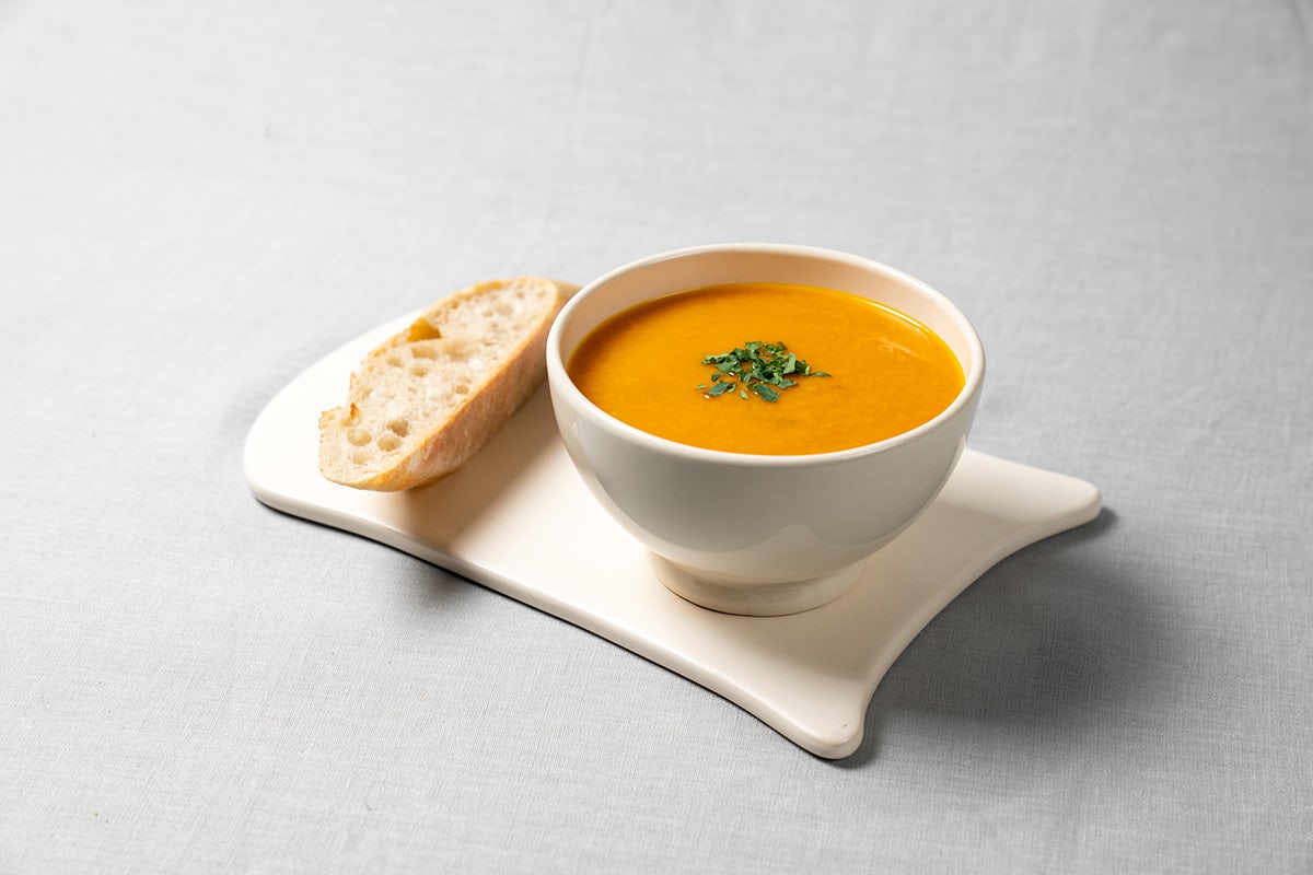 Order Butternut Squash Soup Large (Monday, Wednesday & Friday Only) food online from Le Pain Quotidien store, Glendale on bringmethat.com