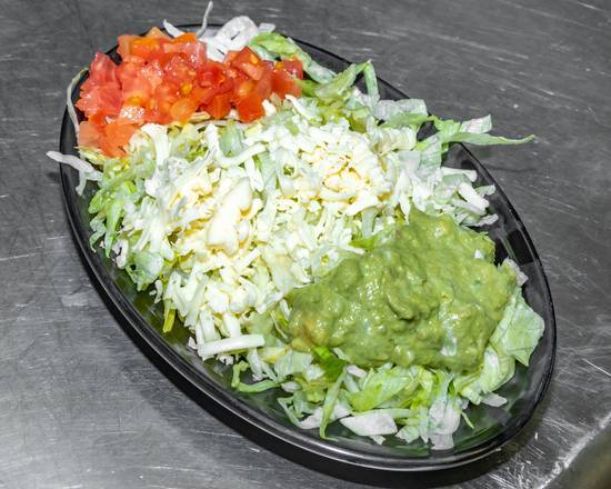 Order Guacamole Salad food online from El Vaquero Mexican Restaurant store, Huntsville on bringmethat.com