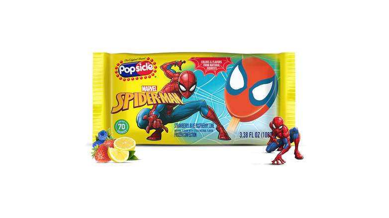 Order Popsicle Spiderman Bar food online from Trumbull Mobil store, Trumbull on bringmethat.com