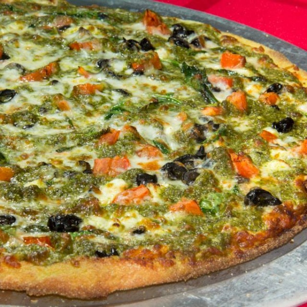 Order Greek Style Pizza food online from Papa Ray's Pizza store, Daly City on bringmethat.com