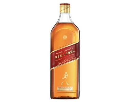 Order Johnnie Walker Red Label, 1.75L scotch (40.0% ABV) food online from Cold Spring Liquor store, Liberty Hill on bringmethat.com