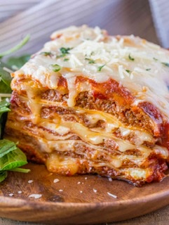 Order Beef Lasagna food online from New York Pizza & Family Restaurant store, Tannersville on bringmethat.com
