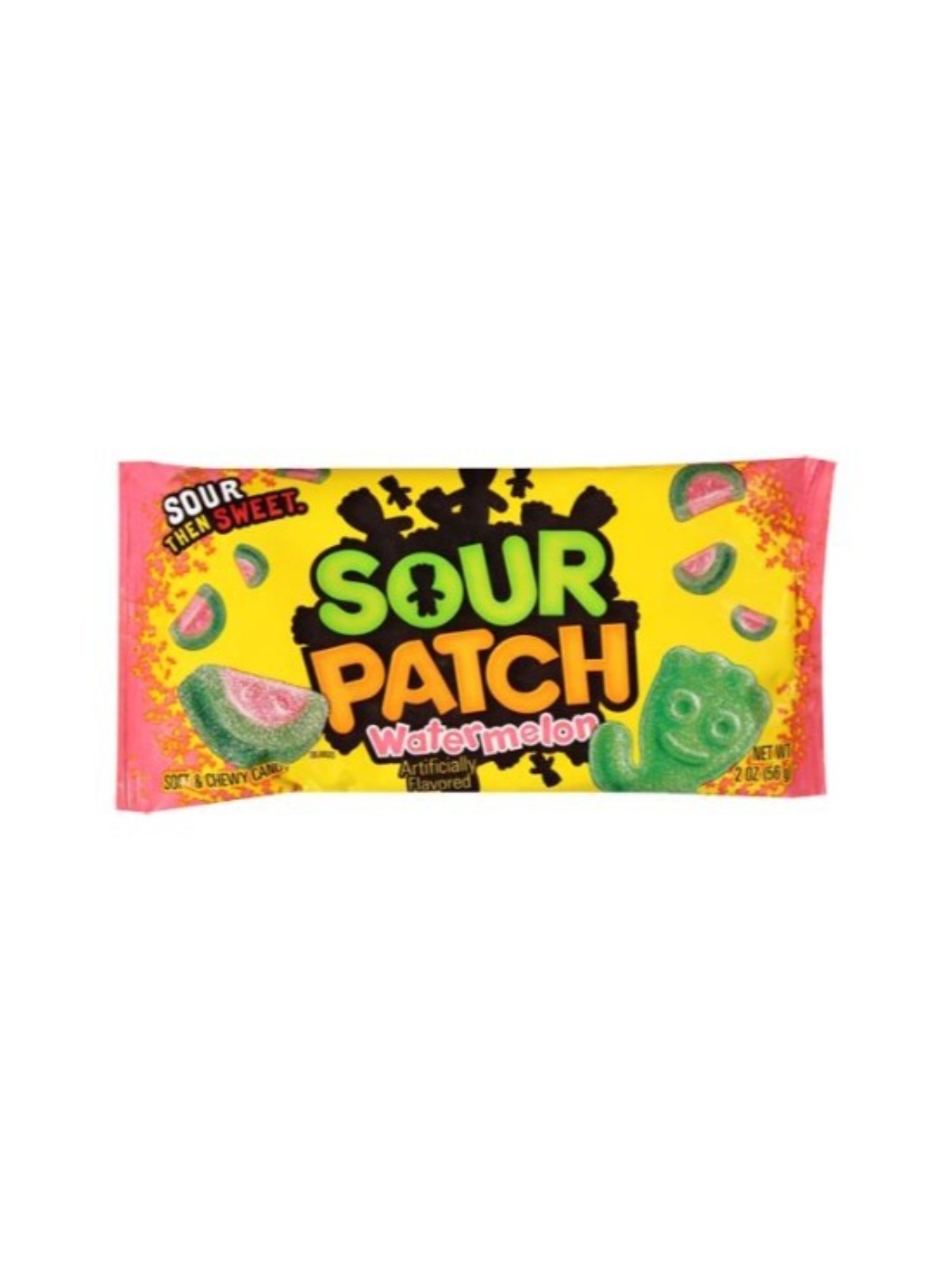 Order Sour Patch Watermelon Candy (2 oz) food online from Neighborhood Scoops store, Marietta on bringmethat.com