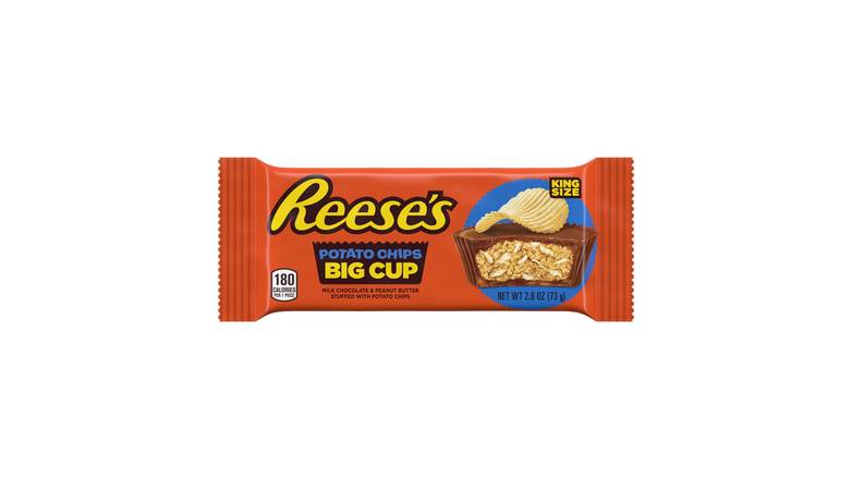 Order Reese'S Big Cup With Potato Chips Peanut Butter Cup food online from Exxon Constant Friendship store, Abingdon on bringmethat.com