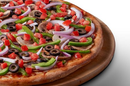 Order Classic Vegetarian Pizza food online from PIZZA GUYS RENO store, Reno on bringmethat.com