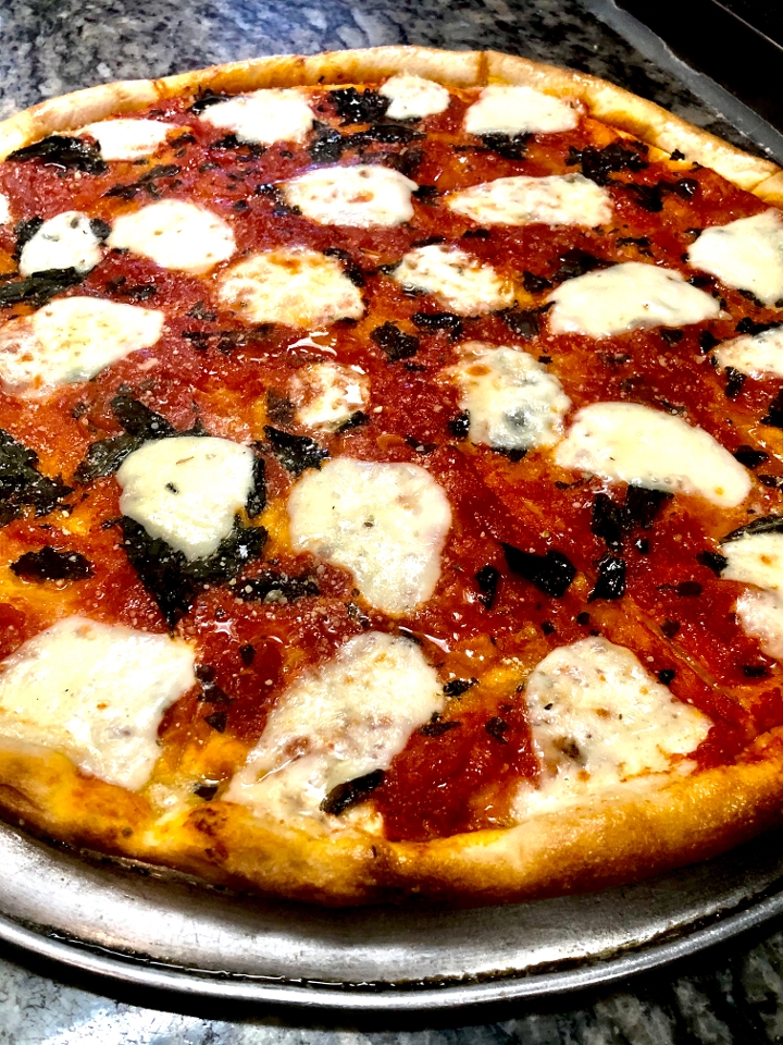 Order Margherita Pizza food online from Steak Out store, Mantua Township on bringmethat.com