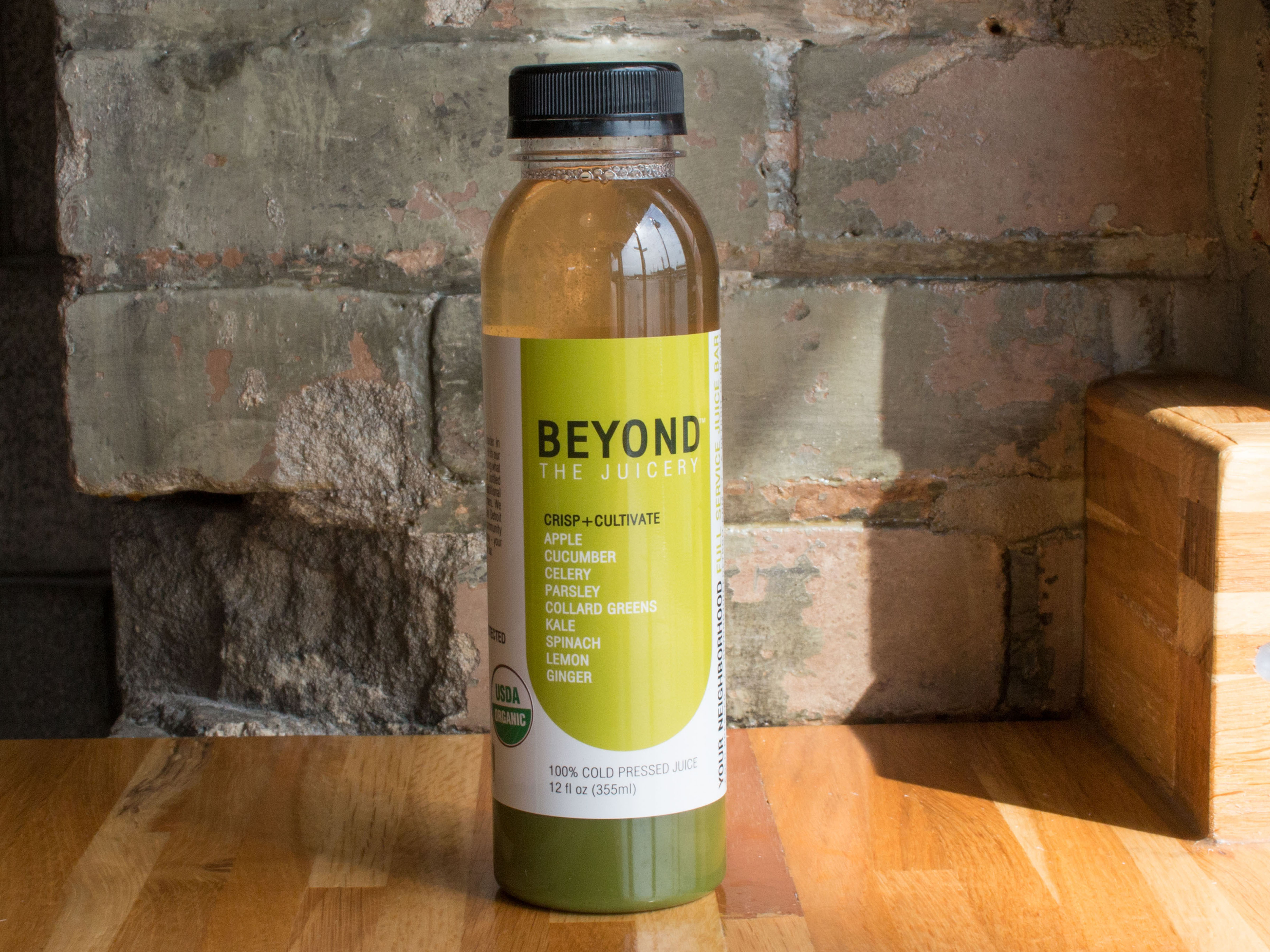 Order Crisp Plus Cultivate Juice food online from Beyond Juicery And Eatery store, Detroit on bringmethat.com