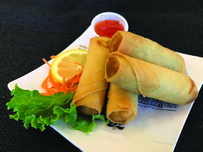 Order 4 Pieces Egg Roll food online from Gatten Sushi store, Gardena on bringmethat.com