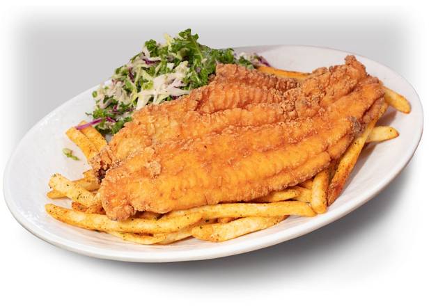 Order FRIED CATFISH food online from California Fish Grill store, San Diego on bringmethat.com