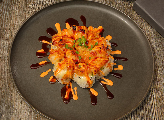 Order T.N.T Roll food online from Trusushi 'n Fish store, Lake Forest on bringmethat.com