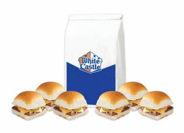 Order CHEESE SLIDER SACK food online from White Castle store, Romeoville on bringmethat.com