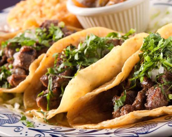 Order Tacos De Rib Eye food online from Frida Mexican Cuisine – Beverly Hills store, Beverly Hills on bringmethat.com