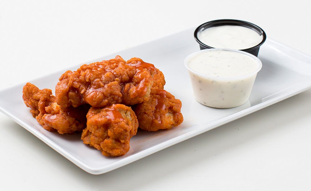 Order Boneless Wings - 5 Pieces food online from Calz Pizza store, Norfolk on bringmethat.com