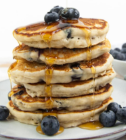 Order Blueberry Pancakes  food online from Alexis Diner store, Newburgh on bringmethat.com