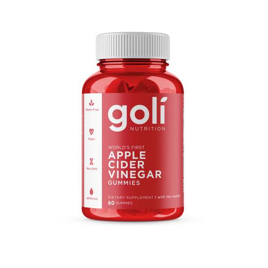 Order Goli Apple Cider Vinegar Gummies (60 ct) food online from Rite Aid store, Palm Desert on bringmethat.com