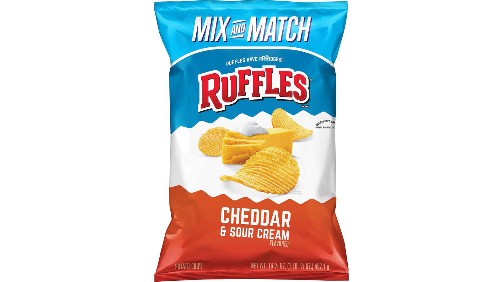 Order Ruffles Cheddar and Sour Cream Potato Chips food online from Lula Convenience Store store, Evesham on bringmethat.com