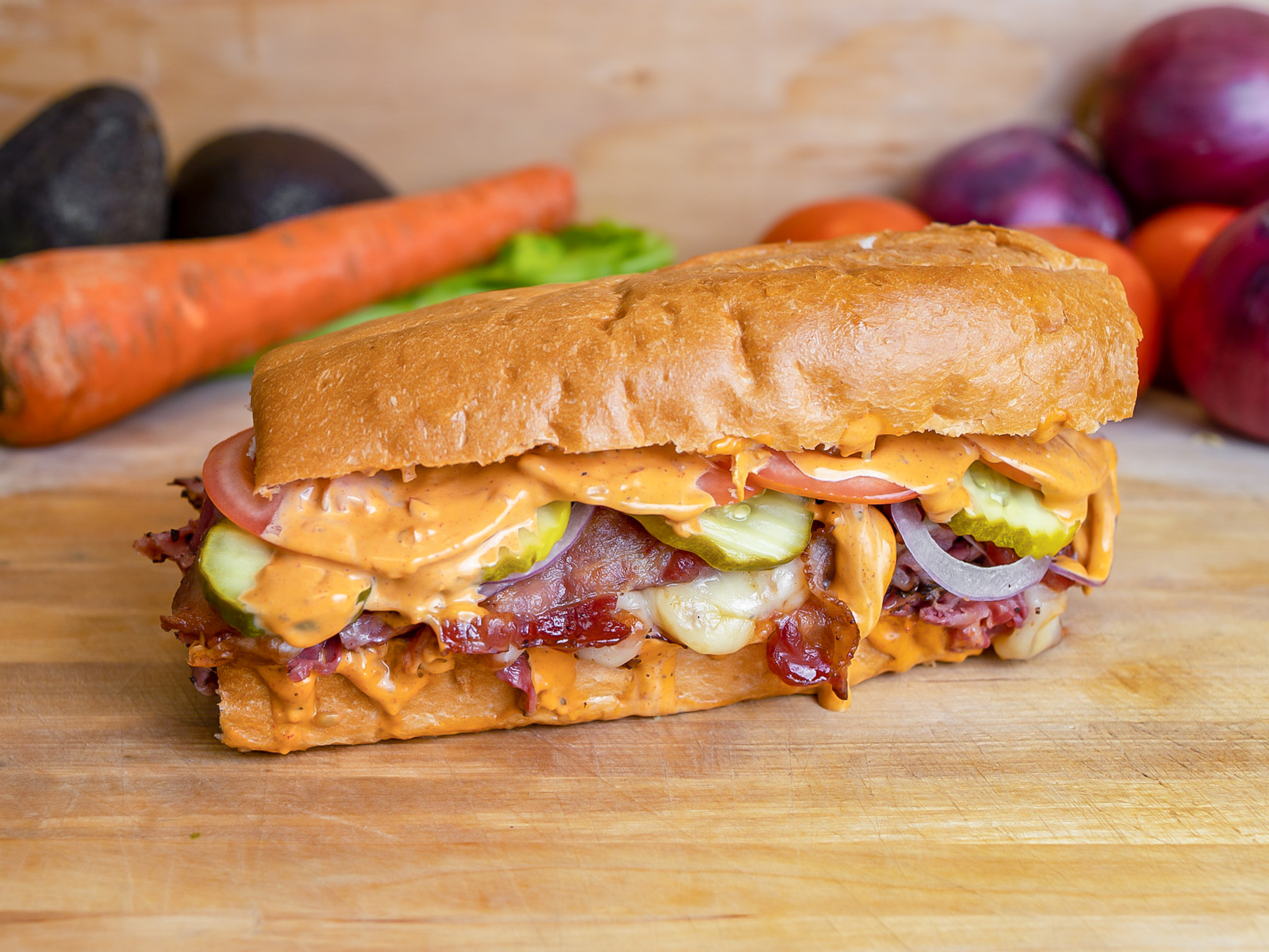 Order Giants Sub food online from Mcbaker Market store, San Francisco on bringmethat.com