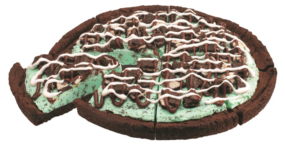 Order Mint Chocolate Chip Polar Pizza food online from Baskin-Robbins store, Cleveland on bringmethat.com
