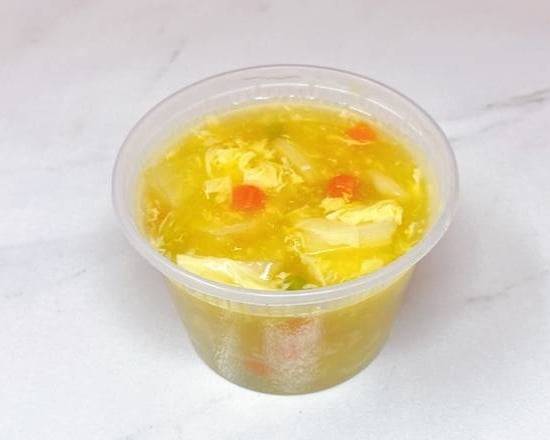 Order Egg Flower Soup food online from Little Chef Chinese Takeout @Aztec Food Hub store, San Diego on bringmethat.com