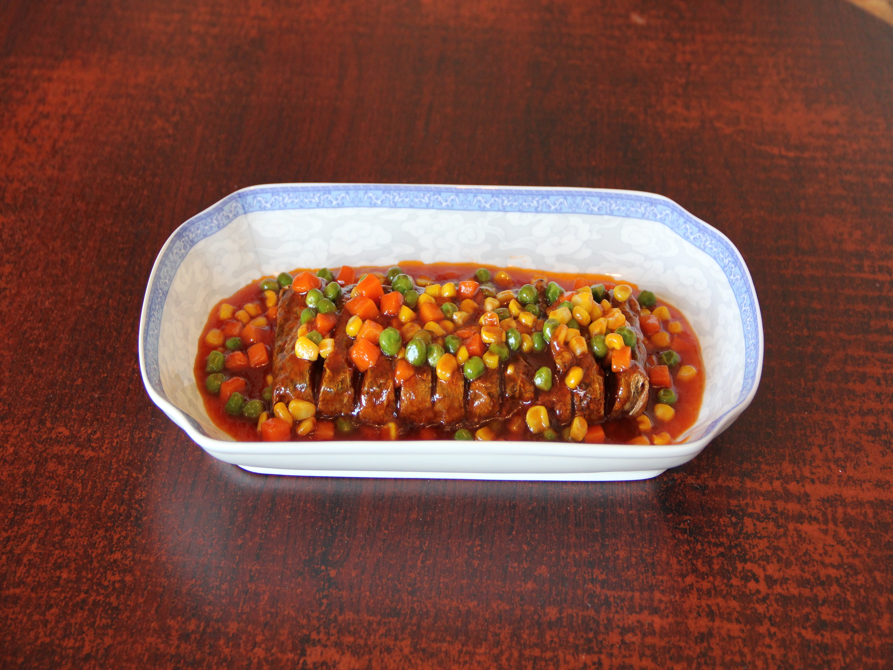 Order Veggie Sweet and Sour Fish food online from House Of Fortune Vegetarian store, Rowland Heights on bringmethat.com
