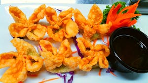 Order Crab Wontons ( 8 pcs) food online from Chai Yo Thai Cuisine store, Riverview on bringmethat.com