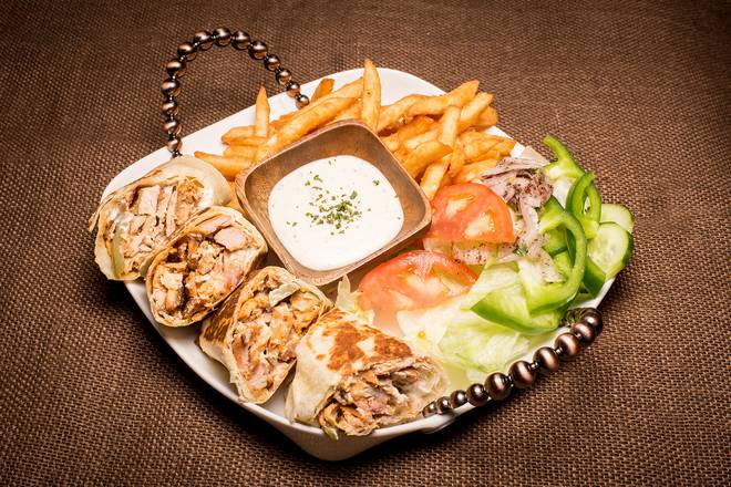 Order Chicken Shawarma Wrap food online from Pizza Express store, Albany on bringmethat.com