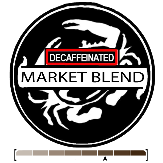 Order Decaffeinated Market Blend food online from Black Eyed Susan Coffee-Candy-Cream & More store, Glyndon on bringmethat.com