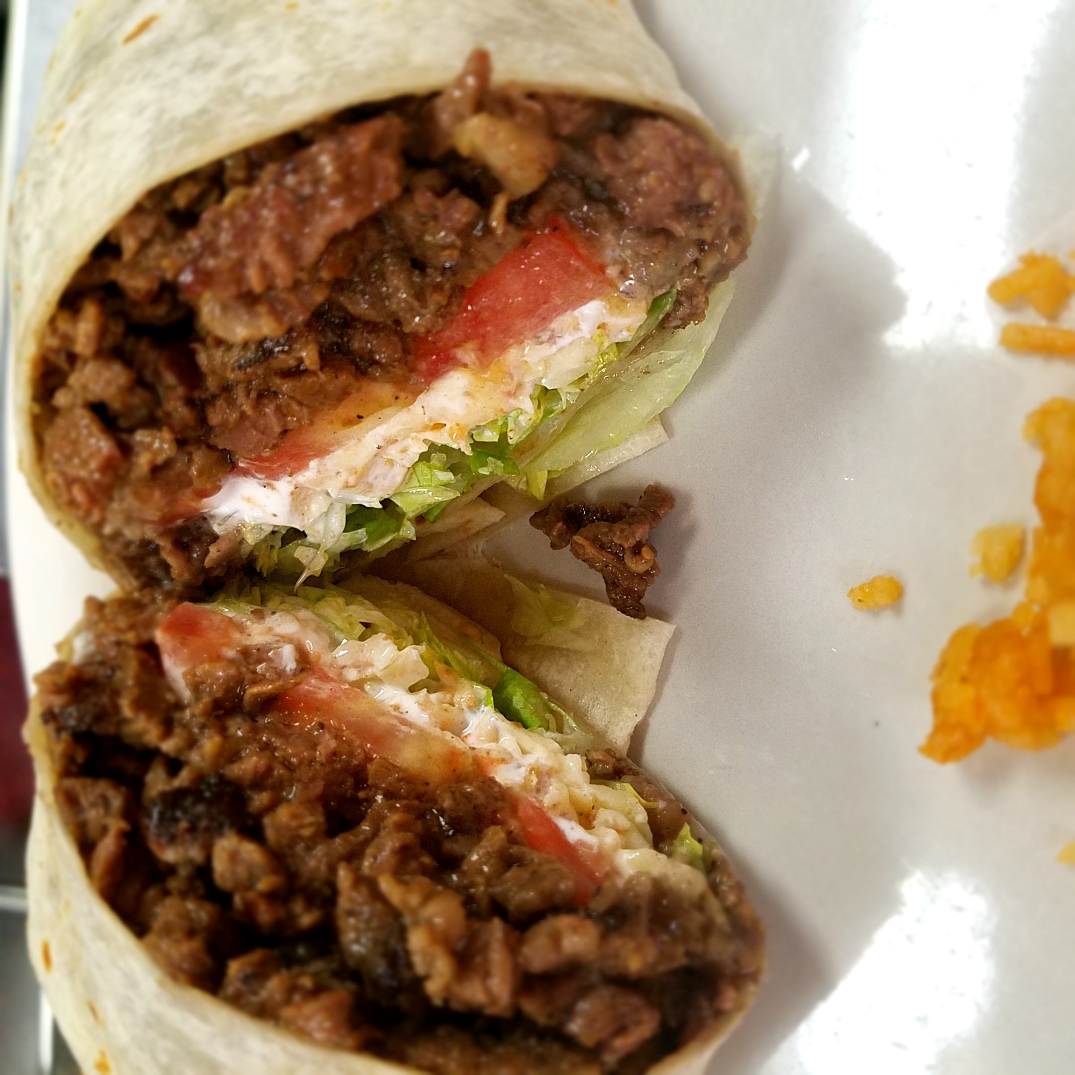 Order Carne Asada Burrito food online from Los Arcos store, Mount Prospect on bringmethat.com