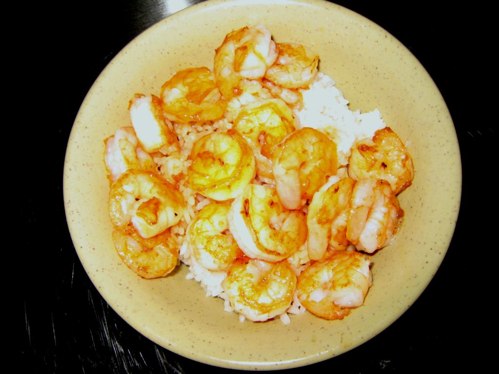 Order Teriyaki Shrimp Bowl food online from Shonos Japanese Grill store, Hoover on bringmethat.com