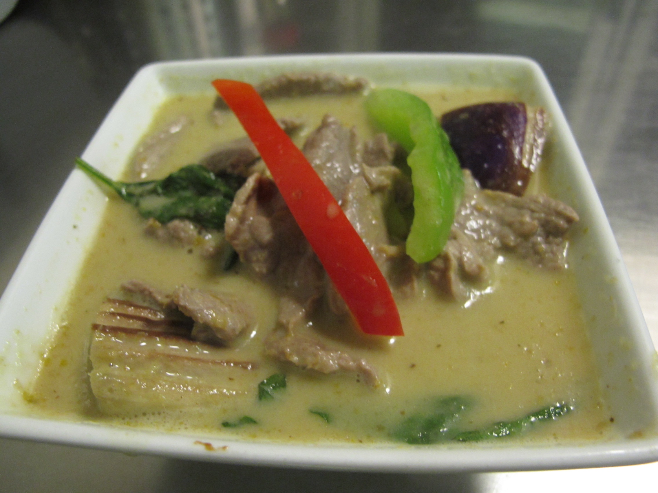Order 57. Green Curry** food online from Thailand Restaurant store, Modesto on bringmethat.com
