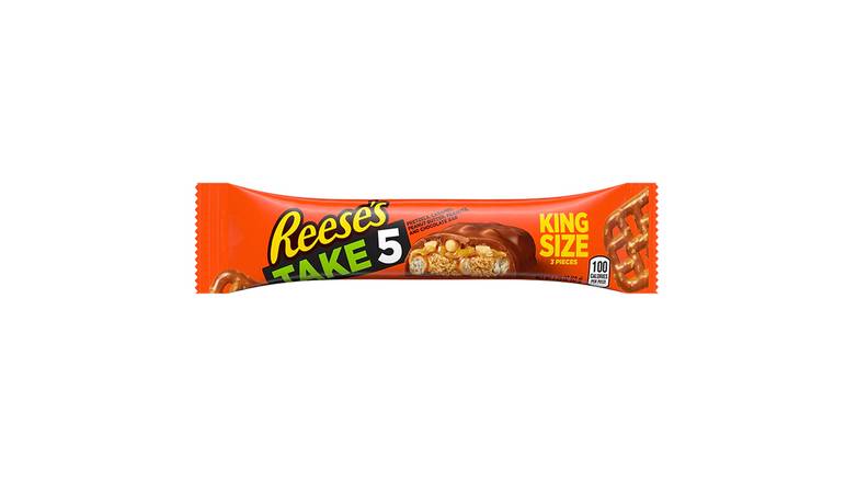 Order Reese'S Take5 Bars King Size food online from Trumbull Mobil store, Trumbull on bringmethat.com