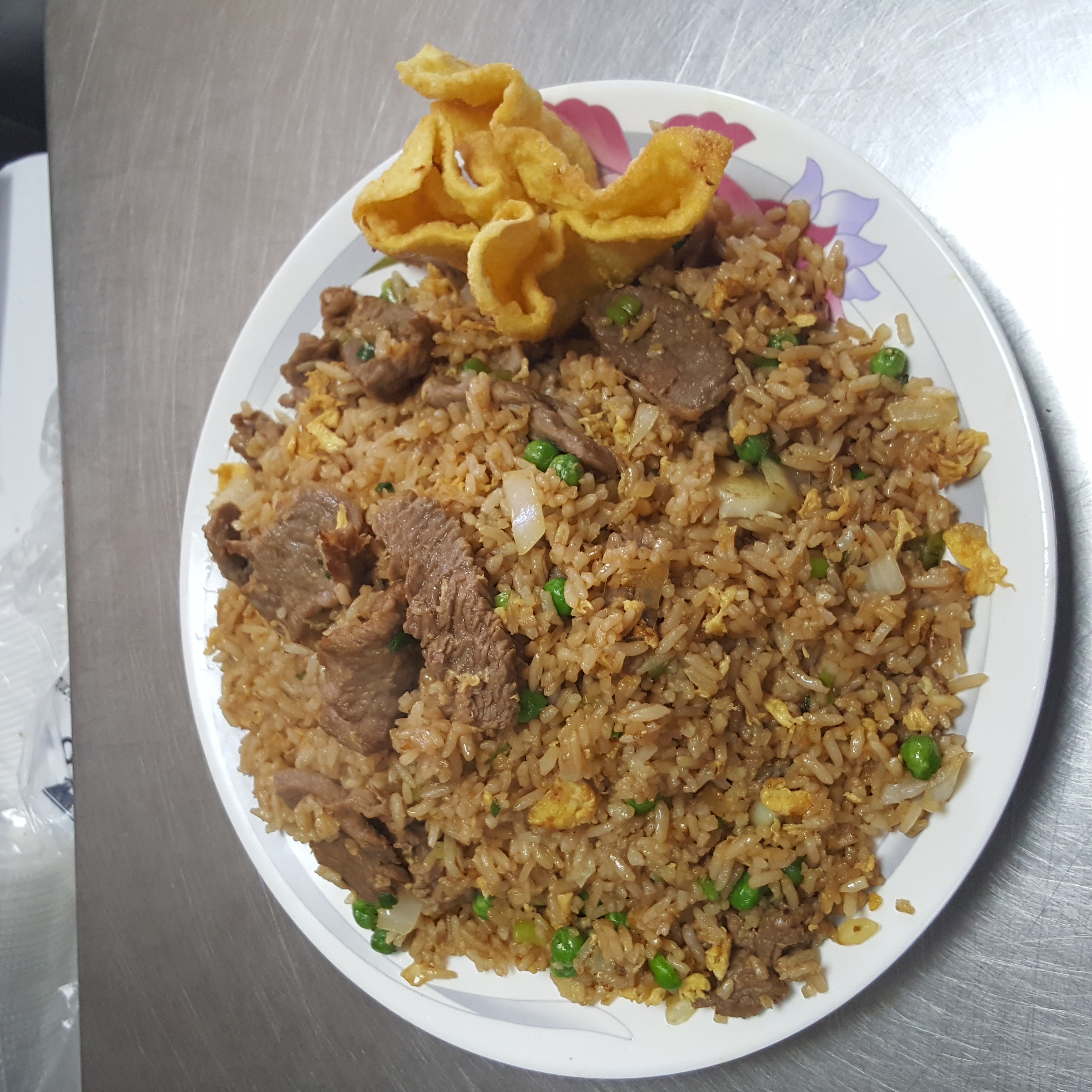Order 29. Beef Fried Rice food online from China Feast store, Kansas City on bringmethat.com