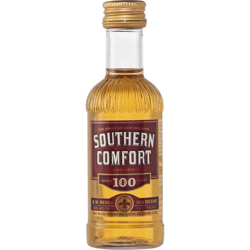 Order Southern Comfort Bourbon (50 ML) 7301 food online from BevMo! store, Riverbank on bringmethat.com