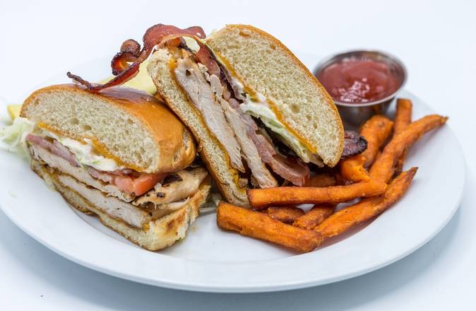 Order Grilled Chicken Club food online from Mill Creek Tavern store, Bayville on bringmethat.com