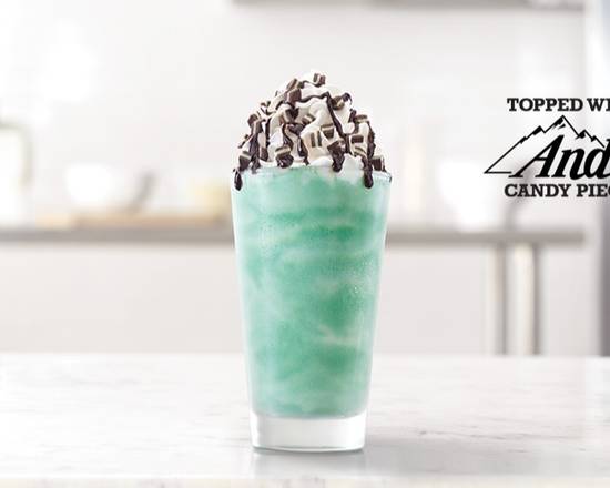 Order MINT CHOCOLATE SHAKE food online from Arby's store, Chicago on bringmethat.com