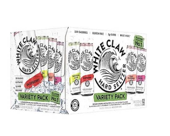 Order White Claw Variety Collection No.1, 12pk-12oz canned beer (5.0% ABV) food online from Ranch Market Too store, Yountville on bringmethat.com