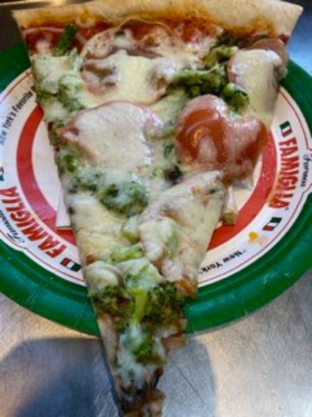 Order Primavera Slice food online from Famous famiglia pizza store, New York on bringmethat.com