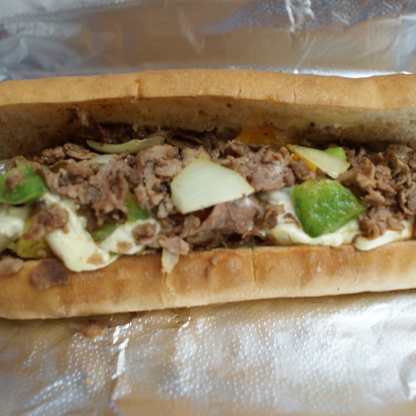 Order Philly Cheesesteak Sandwich food online from Maryln's Fish & Chips store, Phoenix on bringmethat.com