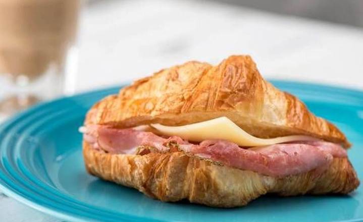 Order Ham and Cheese Croissant food online from Caffe Nero store, Winchester on bringmethat.com