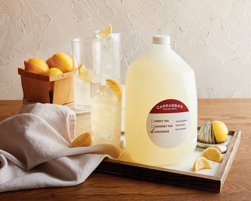 Order Minute Maid Country Style Lemonade Gallon food online from Carrabbas Italian Grill store, Franklin on bringmethat.com