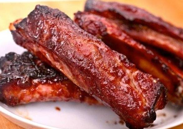 Order BBQ Spare Ribs food online from Grace Chinese Food II store, New York on bringmethat.com