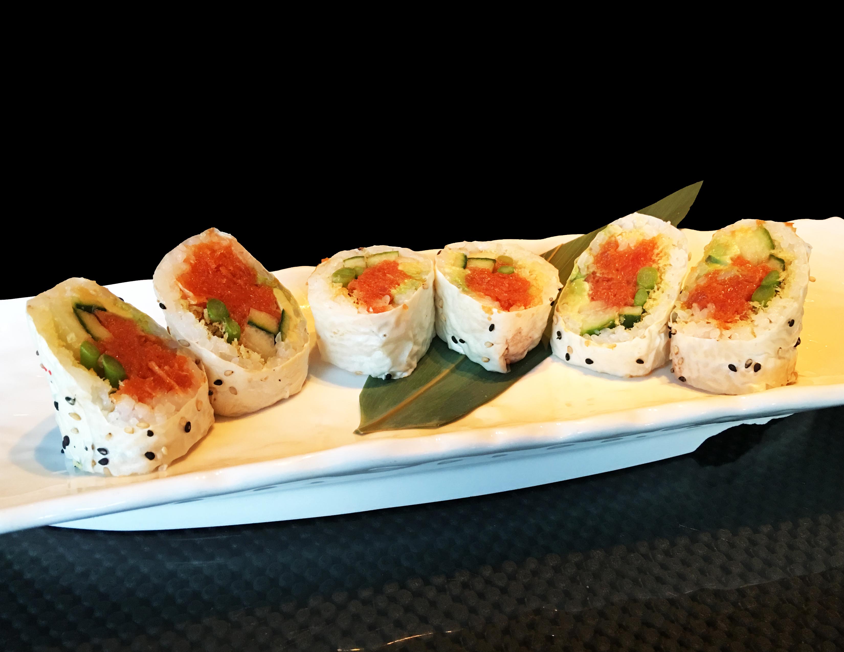 Order Spicy Tuna Crunch Roll food online from Kaya Sushi  store, El Segundo on bringmethat.com