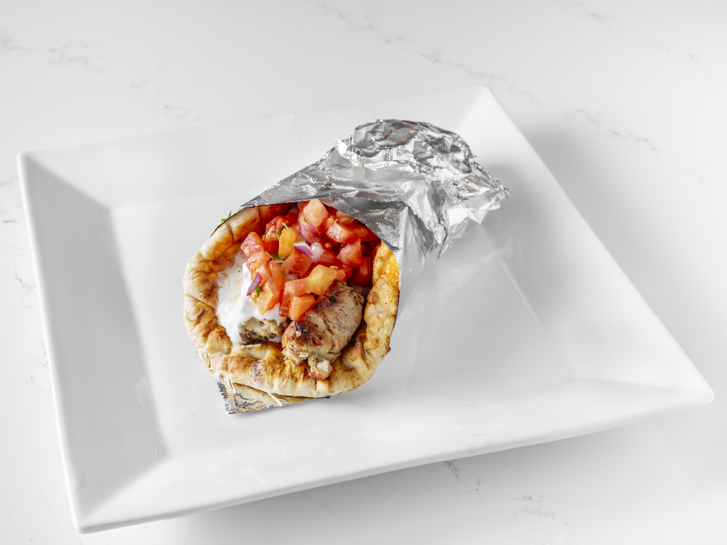 Order Chicken Pita food online from The Sweet Greek Grill store, Fallston on bringmethat.com