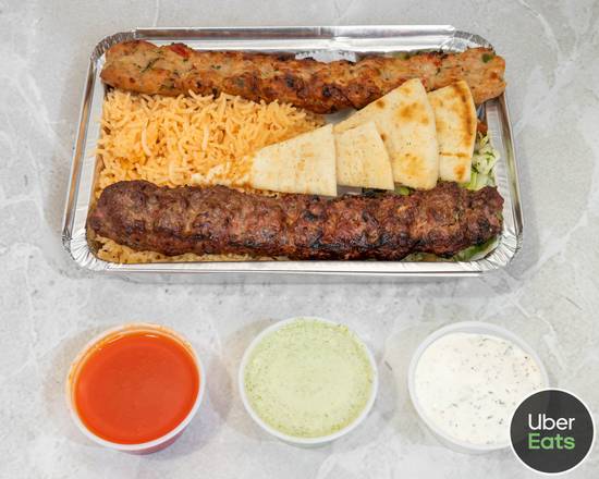 Order Combination Adana Kebab food online from Kababish halal grill store, Binghamton on bringmethat.com