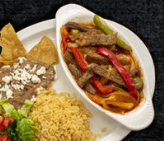 Order 24. Bistec Ranchero Combo food online from El Huarache store, Bermuda Dunes on bringmethat.com