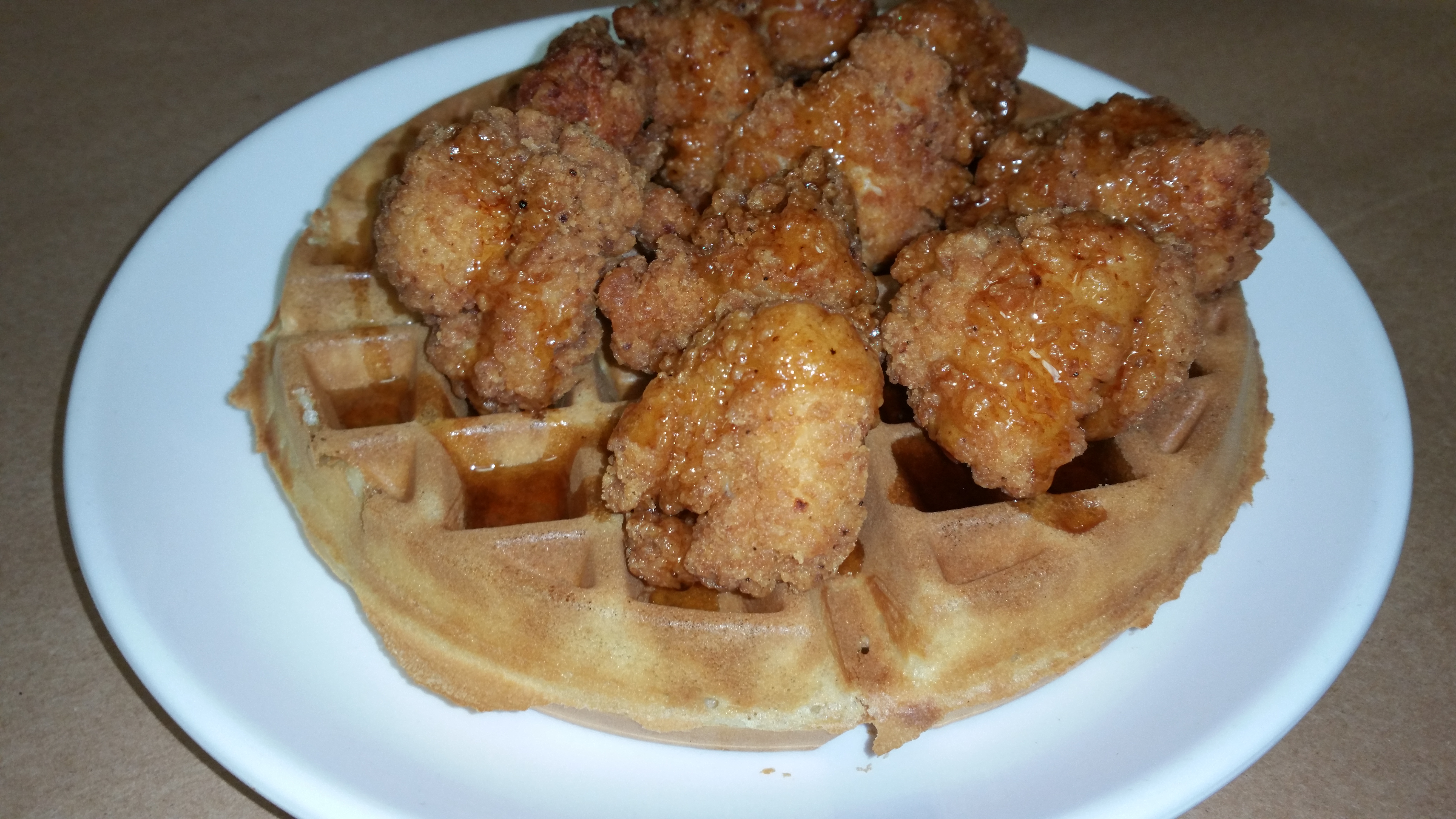 Order Chicken & Waffle food online from Waffle Shop Family Restaurant store, Loves Park on bringmethat.com