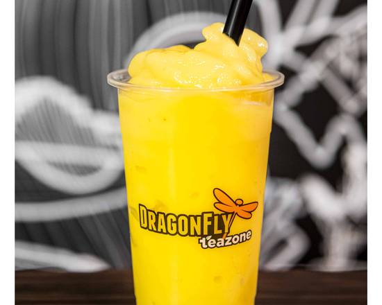 Order Mango Smoothie food online from Dragonfly Tea Zone store, Kansas City on bringmethat.com